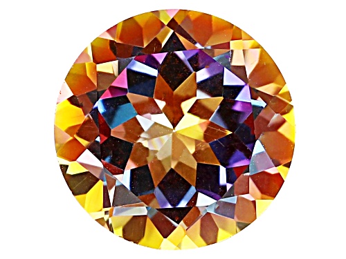 Multi-color Northern Light Quartz 10mm Round faceted Cut Gemstone 3ct