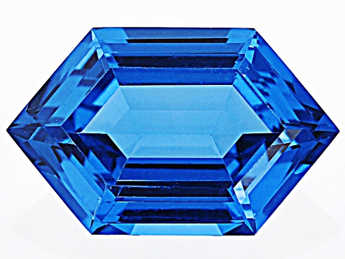 Blue Lab Created Spinel 16X10mm Fancy Cut Gemstone 6.50Ct