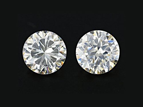 Strontium Titanate Loose Gemstones Match Pair 3.75 CTW Minimum