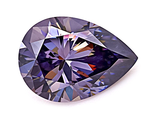 Photo of Purple Strontium Titanate 7X5mm Pear Brilliant Cut Gemstone 1.00Ct