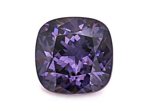 Photo of Purple Strontium Titanate 8mm Cushion Faceted Cut Gemstone 3.75Ct