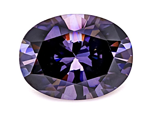 Photo of Purple Strontium Titanate 8X6mm Oval Brilliant Cut Gemstone1.50Ct