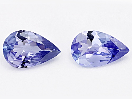 Tanzanite Match Pair Loose Gemstones 0.65ctw Minimum