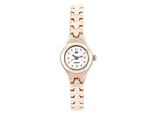 Photo of Ladies Watch Rose Tone Over Stainless Steel Alloy
