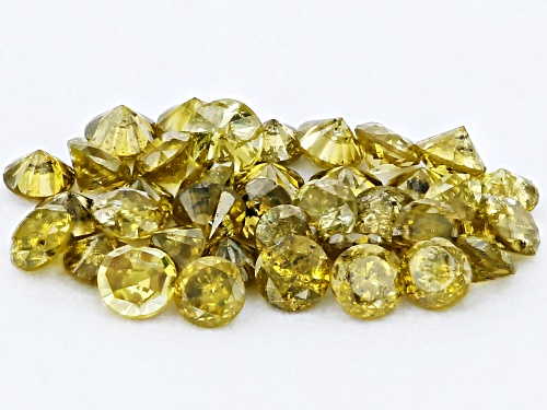Yellow Diamond Parcel Loose Gemstone 0.50 CTW minimum