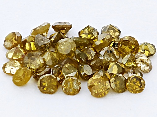 Photo of Yellow Diamond Parcel Loose Gemstone 0.50 CTW minimum