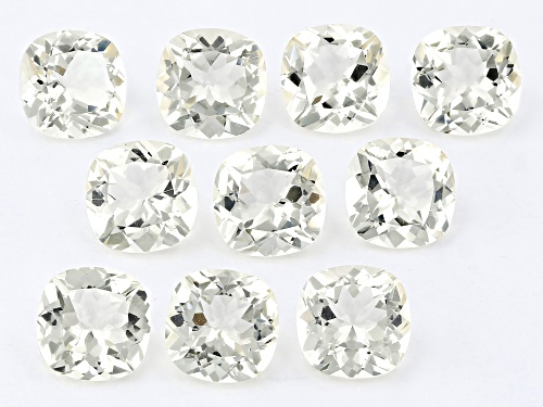 Yellow Labradorite  Loose Gemstones Set Of10 10.65ctw minimum