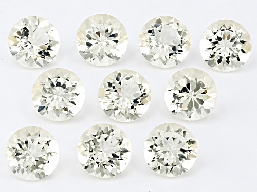 Yellow Labradorite  Loose Gemstones Set Of 10    20.13ctw Minimum