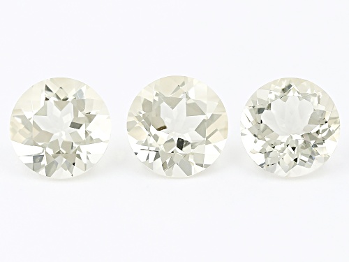 Yellow Labradorite  Loose Gemstones Set Of 3    11ctw Minimum