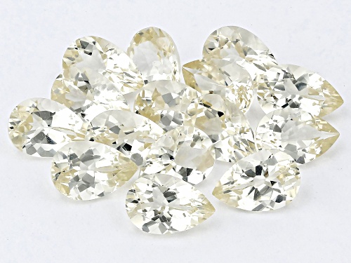 Photo of Yellow Labradorite  Loose Gemstone Set Of  15                   15Ctw Minimum