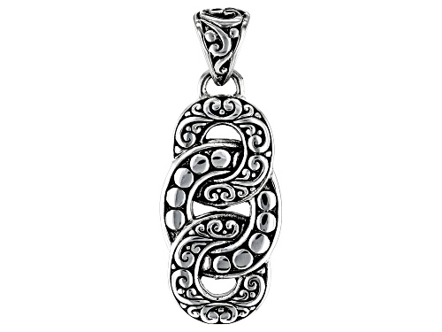Artisan Collection of Bali™ Sterling Silver Textured Link Pendant