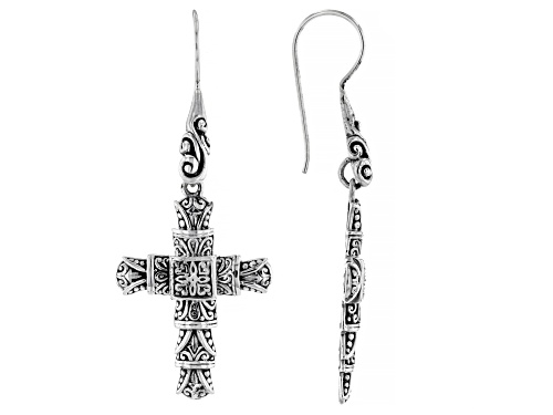 Artisan Collection of Bali™ Sterling Silver Cross Earrings