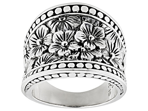 Artisan Collection of Bali™ Sterling Silver Floral Ring - Size 6