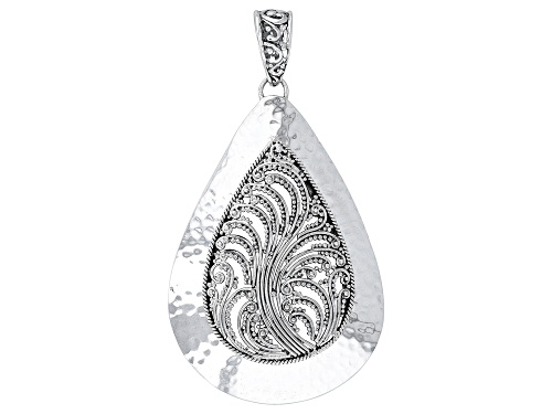 Artisan Collection of Bali™ Sterling Silver Scrollwork Statement Pendant