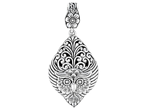 Artisan Collection of Bali™ Sterling Silver Owl Enhancer Pendant
