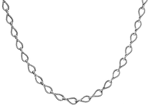 Artisan Collection of Bali™ Sterling Silver Twisted Rope 18"L Chain Necklace 4.5mm - Size 18