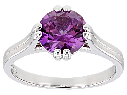 Photo of Bella Luce ® 2.27ctw Lab Created Color Change Sapphire Rhodium Over Sterling Silver Ring - Size 7