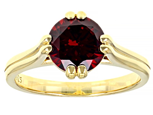 Photo of Bella Luce ® 3.31ctw Garnet Simulant Eterno™ Yellow Ring - Size 11