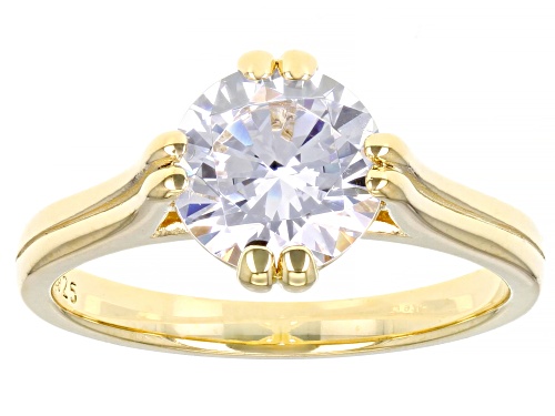 Photo of Bella Luce ® 3.45ctw White Diamond Simulant Eterno™ Yellow Ring - Size 10