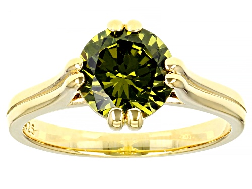 Bella Luce ® 3.54ctw Peridot Simulant Eterno™ Yellow Ring - Size 10