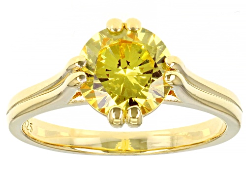 Bella Luce ® 3.40ctw Topaz Simulant Eterno™ Yellow Ring - Size 10