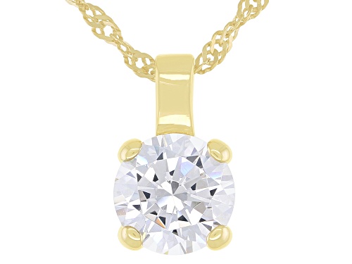 Photo of Bella Luce ® 3.45ctw White Diamond Simulant Eterno™ Yellow Pendant With Chain