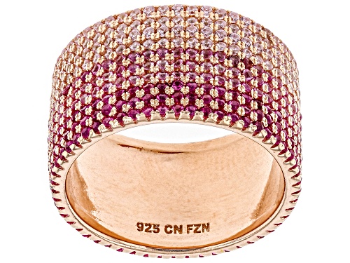 Photo of Bella Luce ® 4.86CTW Lab Pink Sapphire & Pink Diamond Simulants Eterno ™ Rose Ring - Size 7
