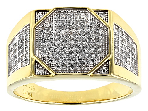 Photo of Bella Luce ® 0.90ctw Eterno™ Yellow Men's Ring (0.64ctw DEW) - Size 10