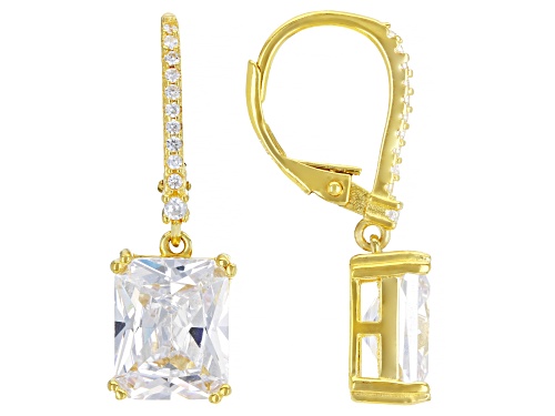 Photo of Bella Luce ® 9.78ctw White Diamond Simulant Eterno™ Yellow Earrings (7.74ctw DEW)