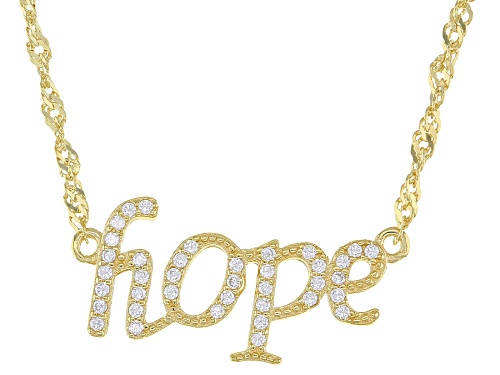 Photo of Bella Luce ® 0.27ctw White Diamond Simulant Eterno™ Yellow Hope Necklace (0.19ctw DEW) - Size 18