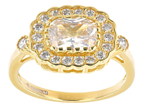 Photo of Bella Luce ® 2.83ctw White Diamond Simulant Eterno™ Yellow Ring - Size 12