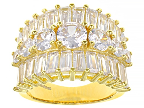 Photo of Bella Luce® 9.91ctw White Diamond Simulant Eterno™ Yellow Ring(6.00ctw DEW) - Size 7