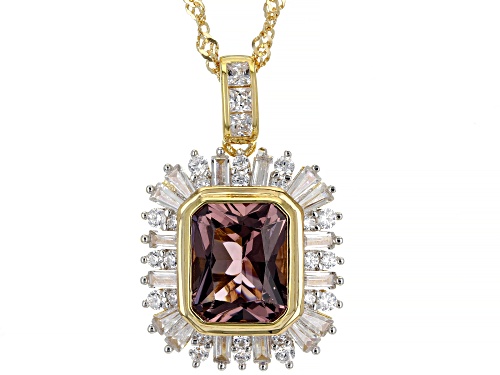 Photo of Bella Luce®Esotica™Blush Zirconia And White Diamond Simulants Eterno™ Yellow Pendant With Chain