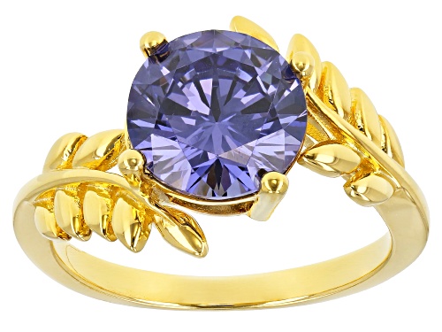 Photo of Bella Luce ® Esotica™ 4.95ctw Tanzanite Simulant Eterno™ Yellow Ring - Size 8