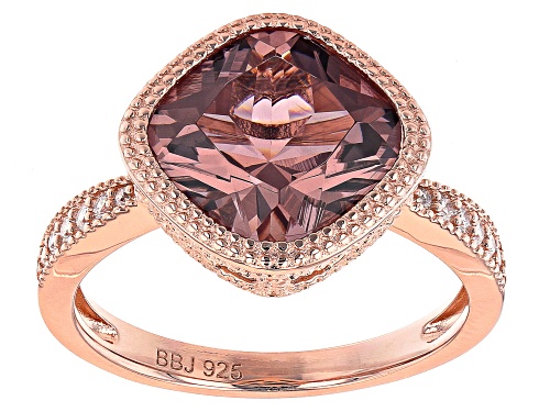 Photo of Bella Luce® 4.51ctw Esotica™ Blush Zircon and White Diamond Simulants Eterno™ Rose Ring - Size 9