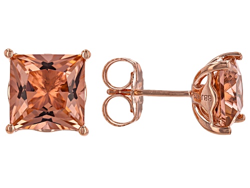 Bella Luce® Esotica™ 4.00ctw Cor-De-Rosa Morganite™ Simulant Eterno™ Rose Earrings