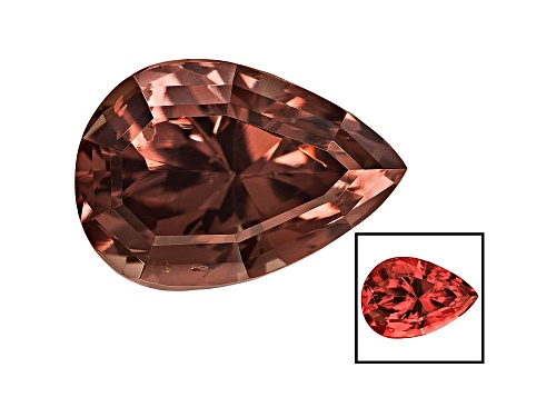 Garnet Color Change Pear Shape 5.02ct