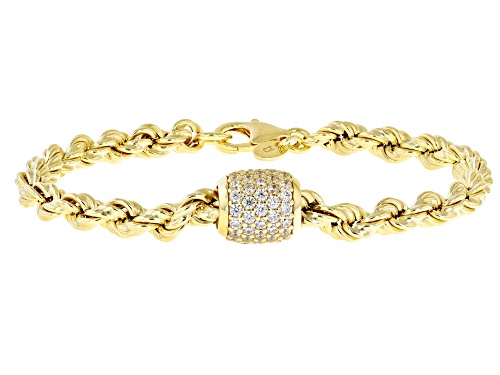 Bella Luce® Italia 1.50ctw White Diamond Simulant Eterno™ Yellow Rope Bracelet(0.90ctw DEW) - Size 8