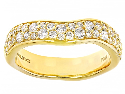 Bella Luce® Italia 0.61ctw White Diamond Simulant Eterno™ Yellow Ring(0.36ctw DEW) - Size 6