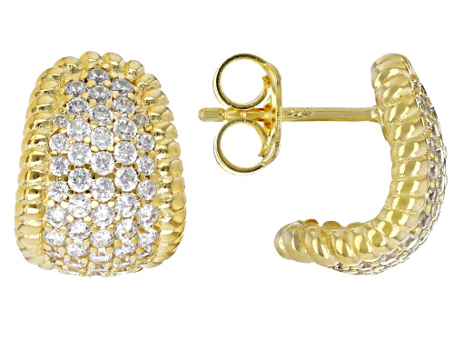 Bella Luce® Italia 1.25ctw White Diamond Simulant Eterno™ Yellow Earrings(0.75ctw DEW)