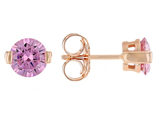Bella Luce® 4.02ctw Pink Diamond Simulant Eterno™ Rose Earrings (2.43ctw DEW)