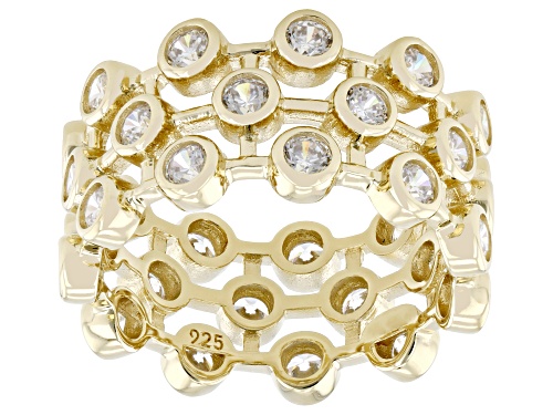 Bella Luce® 0.74ctw White Diamond Simulant Eterno™ Yellow Ring(0.44ctw DEW) - Size 7