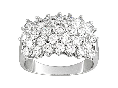Photo of Bella Luce ® 4.95ctw Rhodium Over Sterling Silver Ring - Size 5