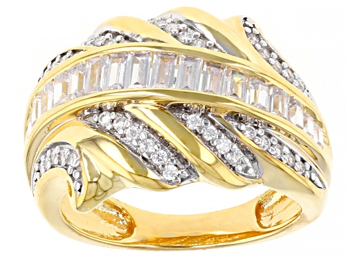 Photo of Bella Luce ® 1.55ctw White Diamond Simulant Eterno™ Yellow Ring (1.12ctw DEW) - Size 8