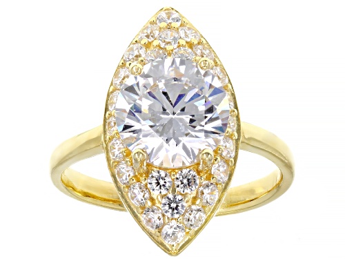 Photo of Bella Luce ® 4.40ctw White Diamond Simulant Eterno™ Yellow Ring (2.55ctw DEW) - Size 8