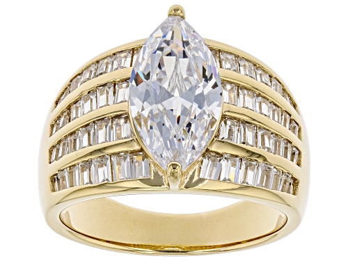 Photo of Bella Luce® 6.10ctw White Diamond Simulant Eterno® Yellow Ring (3.69ctw DEW) - Size 8