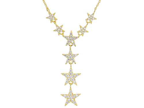 Photo of Bella Luce® 1.24ctw White Diamond Simulant Eterno™ Yellow Star Necklace - Size 18