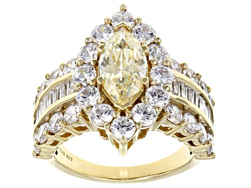 Bella Luce® 8.50ctw Canary And White Diamond Simulants Eterno™ Yellow Ring - Size 10