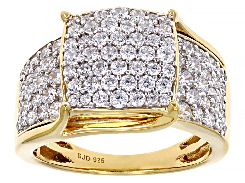 Photo of Bella Luce® 4.00ctw White Diamond Simulant Eterno™ Yellow Ring(2.42ctw DEW) - Size 6