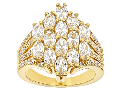 Bella Luce® 5.54ctw White Diamond Simulant Eterno™ Yellow Ring (3.35ctw DEW) - Size 6